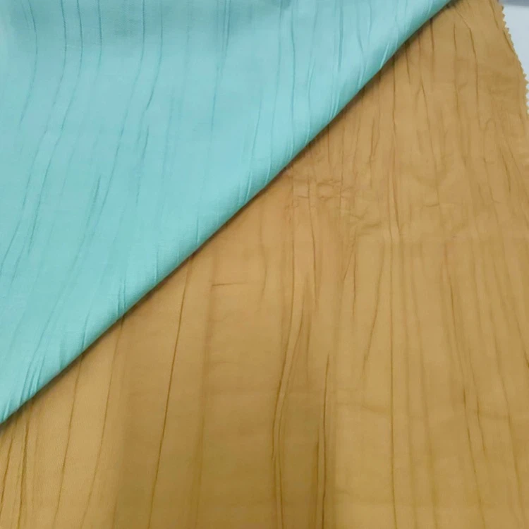 Nylon Rayon Peach Blossom Crepe Fabric